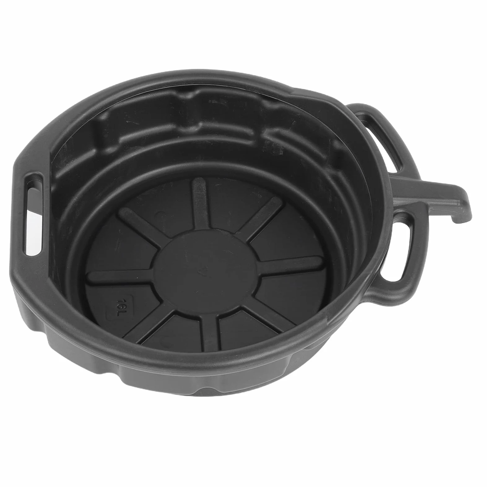 Bandeja de Drenaje de Aceite, Colector de Goteo de Aceite de Motor de Plástico de 4 Galones de Capacidad con Boquilla Antisalpicaduras y Antiderrames, Ideal para Talleres y Garajes, 6x18