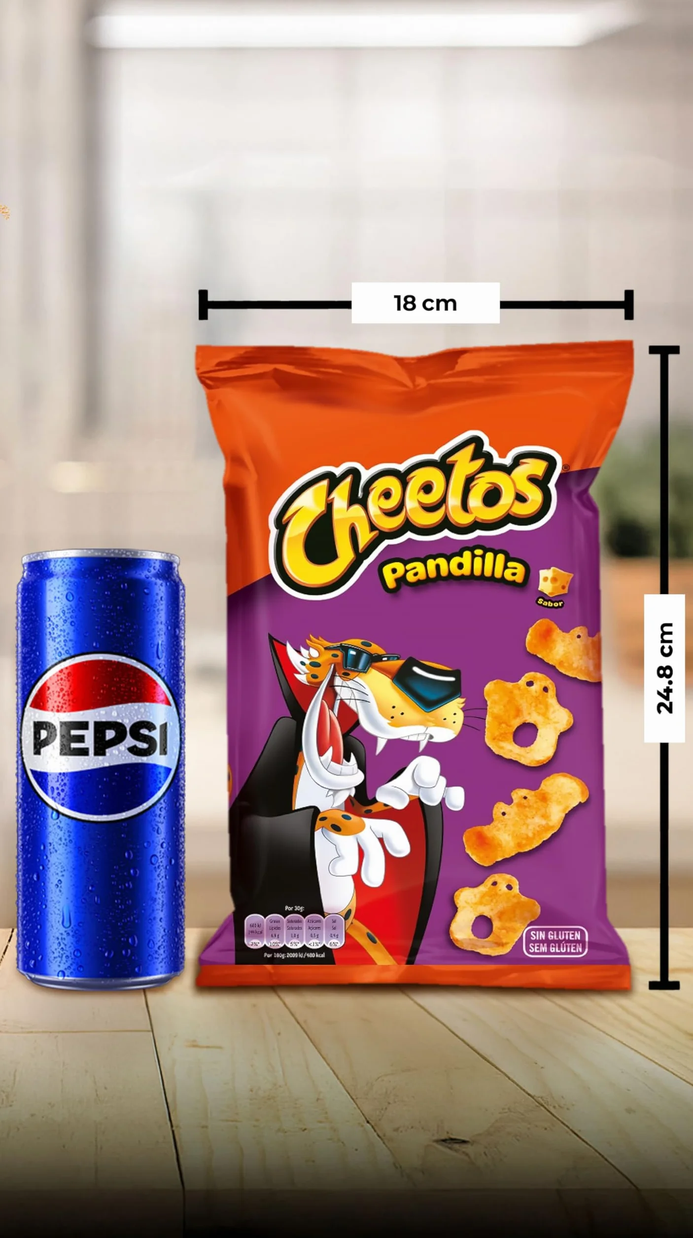 Cheetos Pandilla Snack sabor a Queso 75gr
