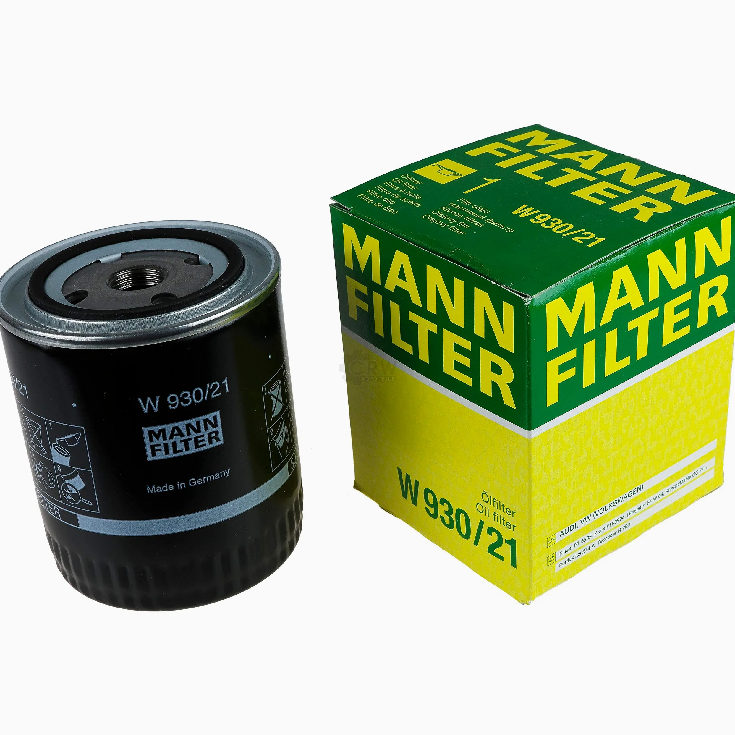 Mannol Elite 5W-40 API SN/CF MANN-FILTER - Filtro de aceite para motor