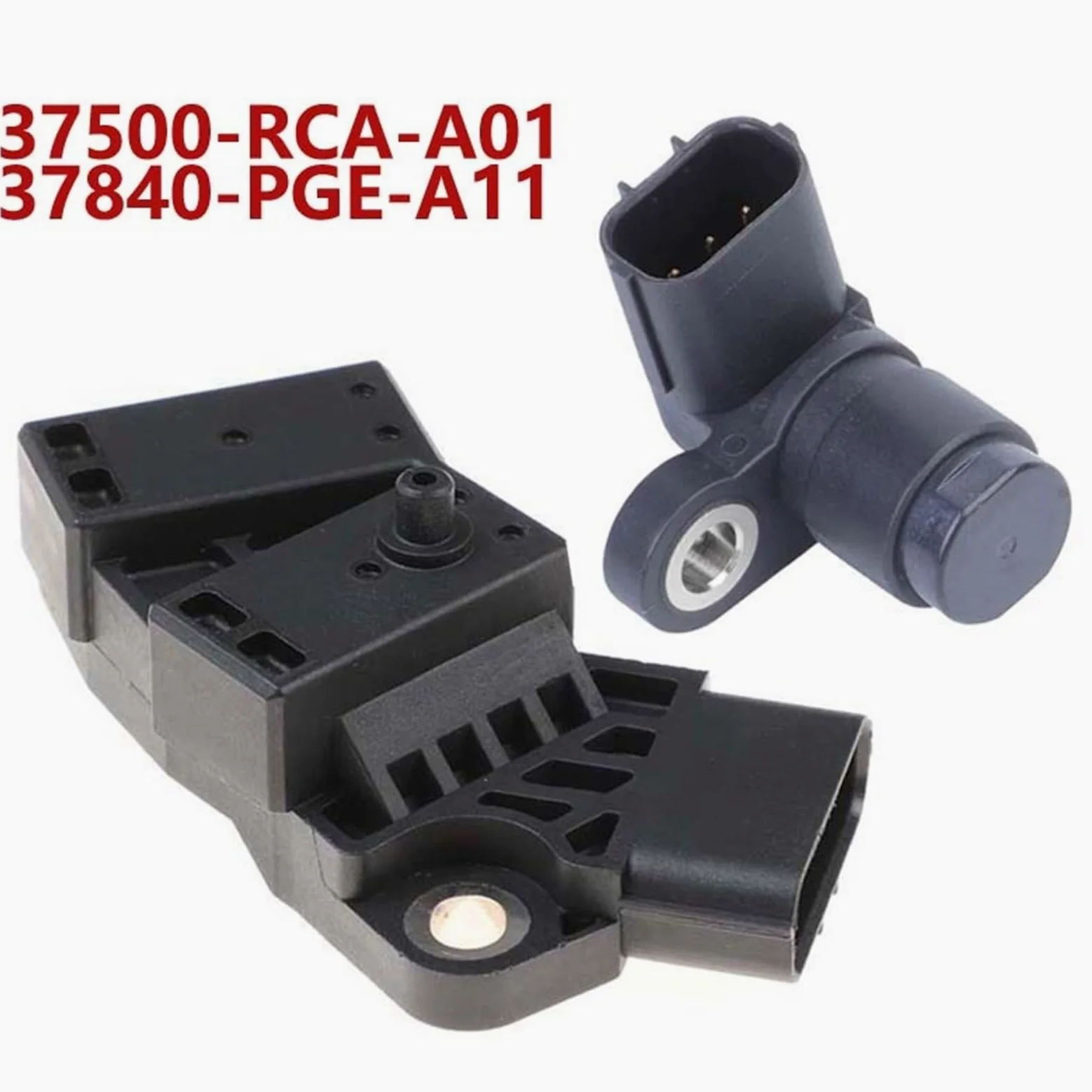 Sensor Del árbol De Levas 37500-RCA-A01 37840-PGE-A11 Sensor de posición del cigüeñal árbol levas para Honda para Acura instalar(A Pair)