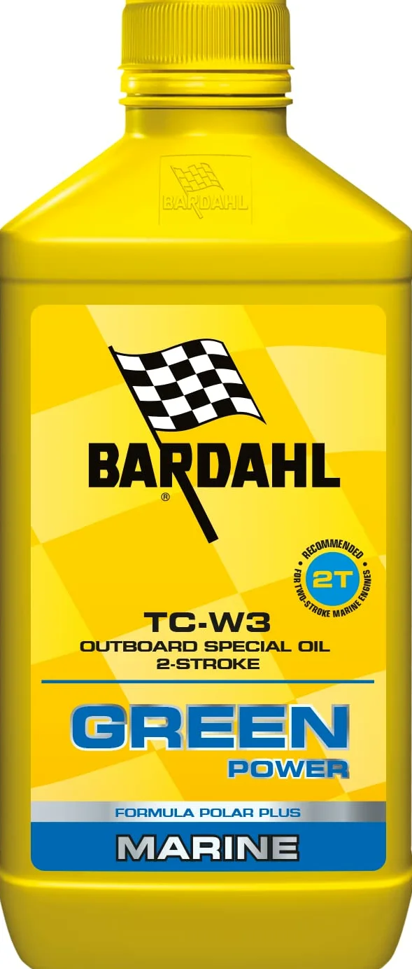 Aceite náutico Bardahl 2 tiempos Outboard TC-W3 Green Power 4 l