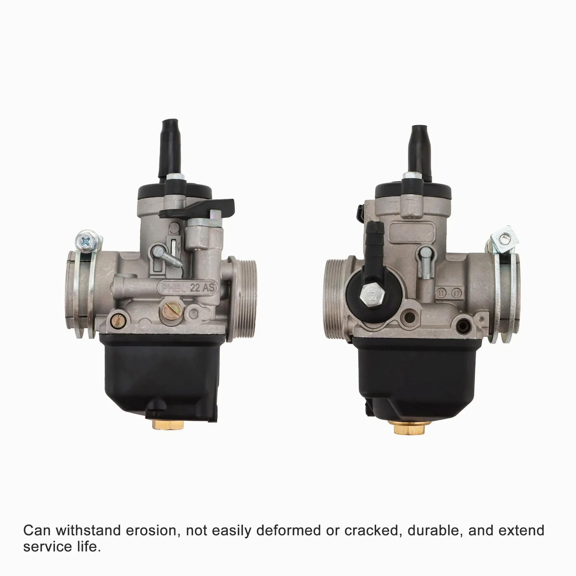 GOOFIT Carburador De 22mm Phbl 22as Reemplazar Para Dellorto 2-Stroke 50-300cc Engine Scooter ATV UTV Dirt Pit Bike