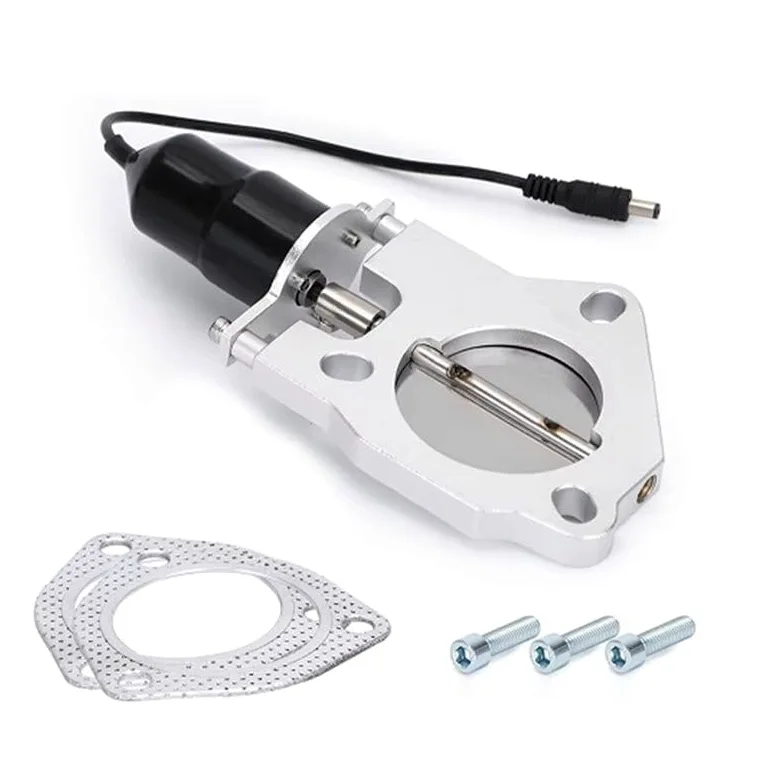 Recambios para automóviles 2,5" tubo en Y de acero inoxidable eléctrico Catback Control corte electrónico para coche(Silver 3.0inch)
