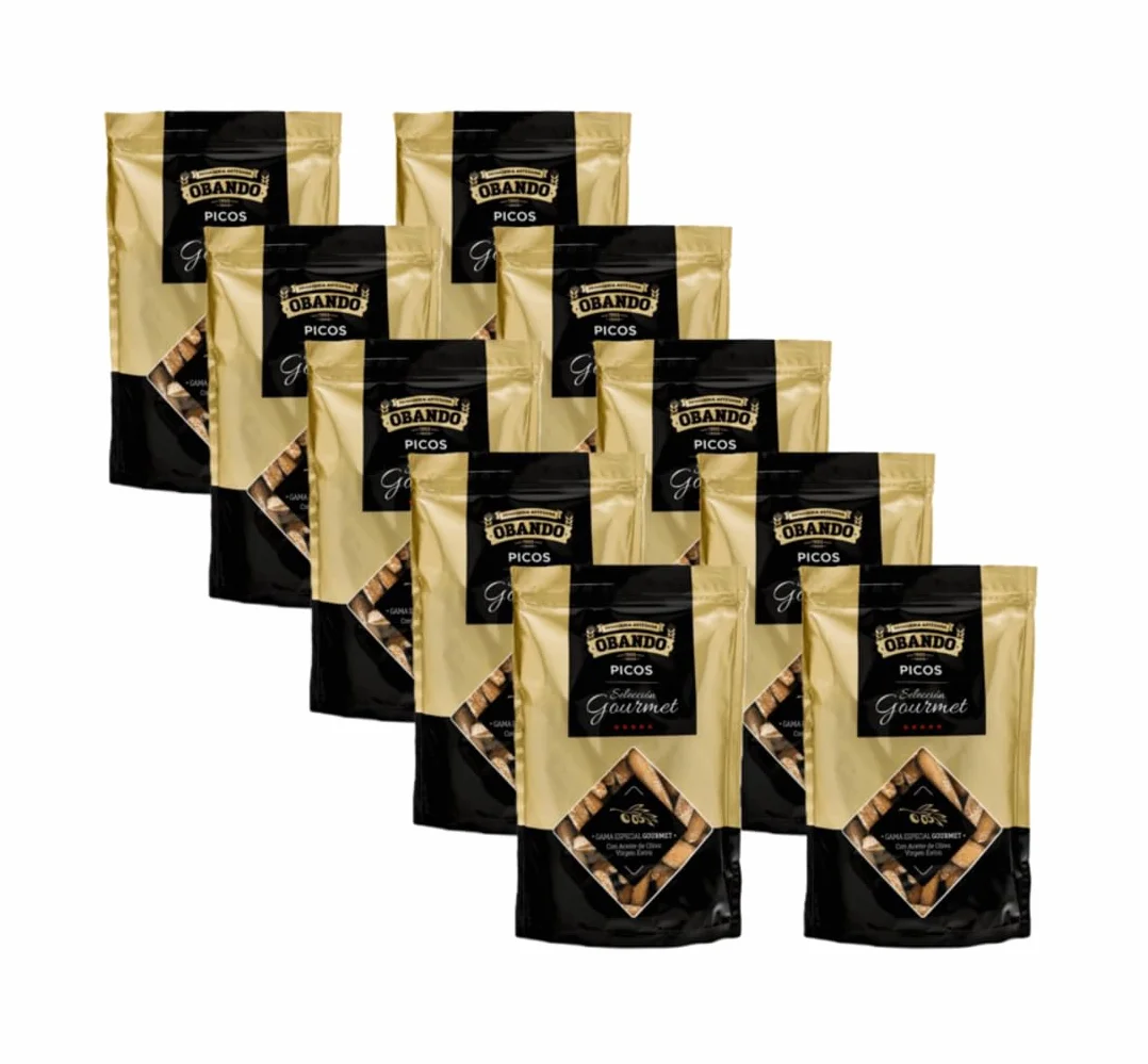 Picos de Pan Artesanos Obando Gourmet Corazón Extremeño (10b)
