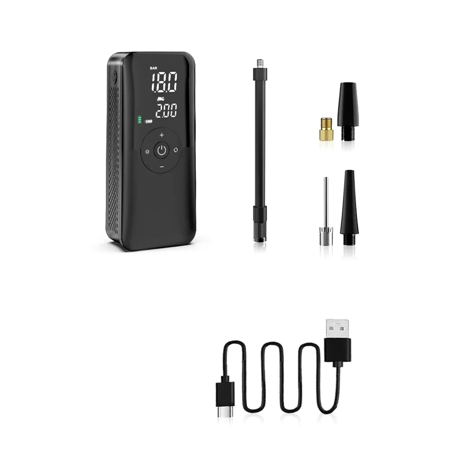 Compresores de aire portátiles Compresor de aire de 150PSI, Inflador de neumáticos portátil para coche, bomba de aire, compresor de aire para coche, motocicletas y bicicletas Inflador Ruedas Coche