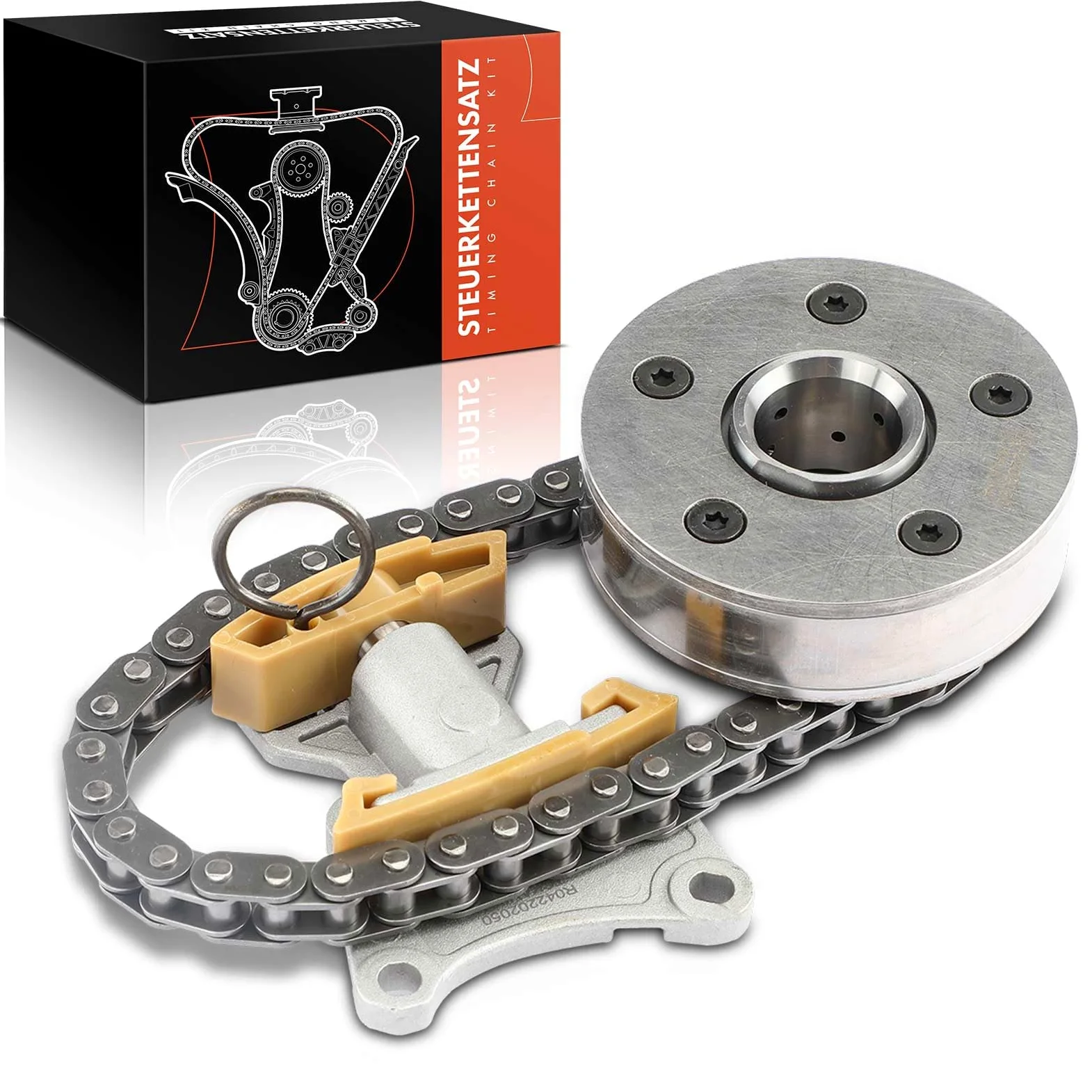Frankberg Kit de cadena de distribución 06D109229AS1 | Compatible con: Altea XL 5P5 5P8, T.o.u.r.a.n 1T1 1T2, Golf Plus 521 5M1, O.c.t.a.v.i.a II 1Z3, TT 8J3