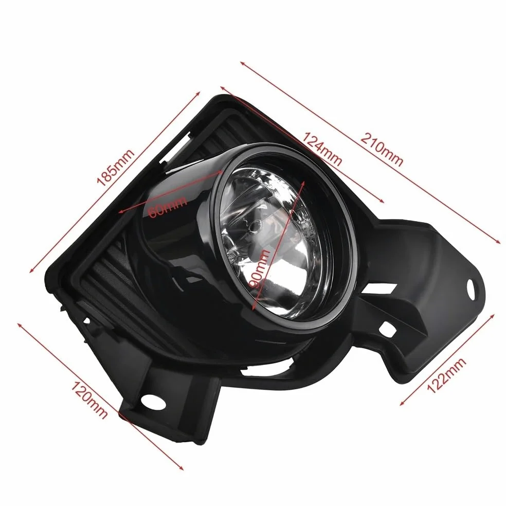 Luces Antiniebla Luz Niebla Para TOYOTA Para HIACE Para COMMUTER 2014 2015 2016 Luces Diurnas LED DRL Conjunto Faros Antiniebla Cables Interruptor Señal Giro