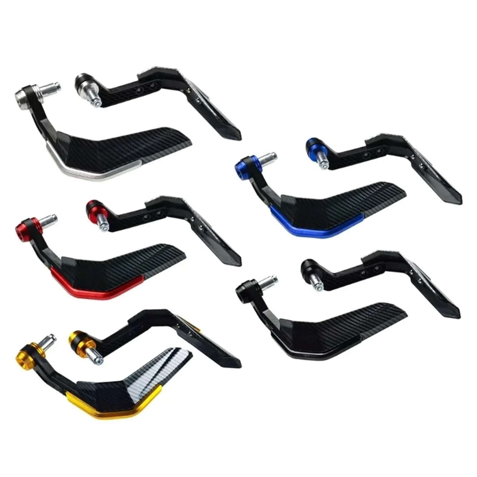 Protector de Manos para Moto Protectores de Mano para Mango Motocicleta, Protector Viento, decoración Barra Cepillo, Cubiertas Protectoras Agarre para Motocross(Style 1)