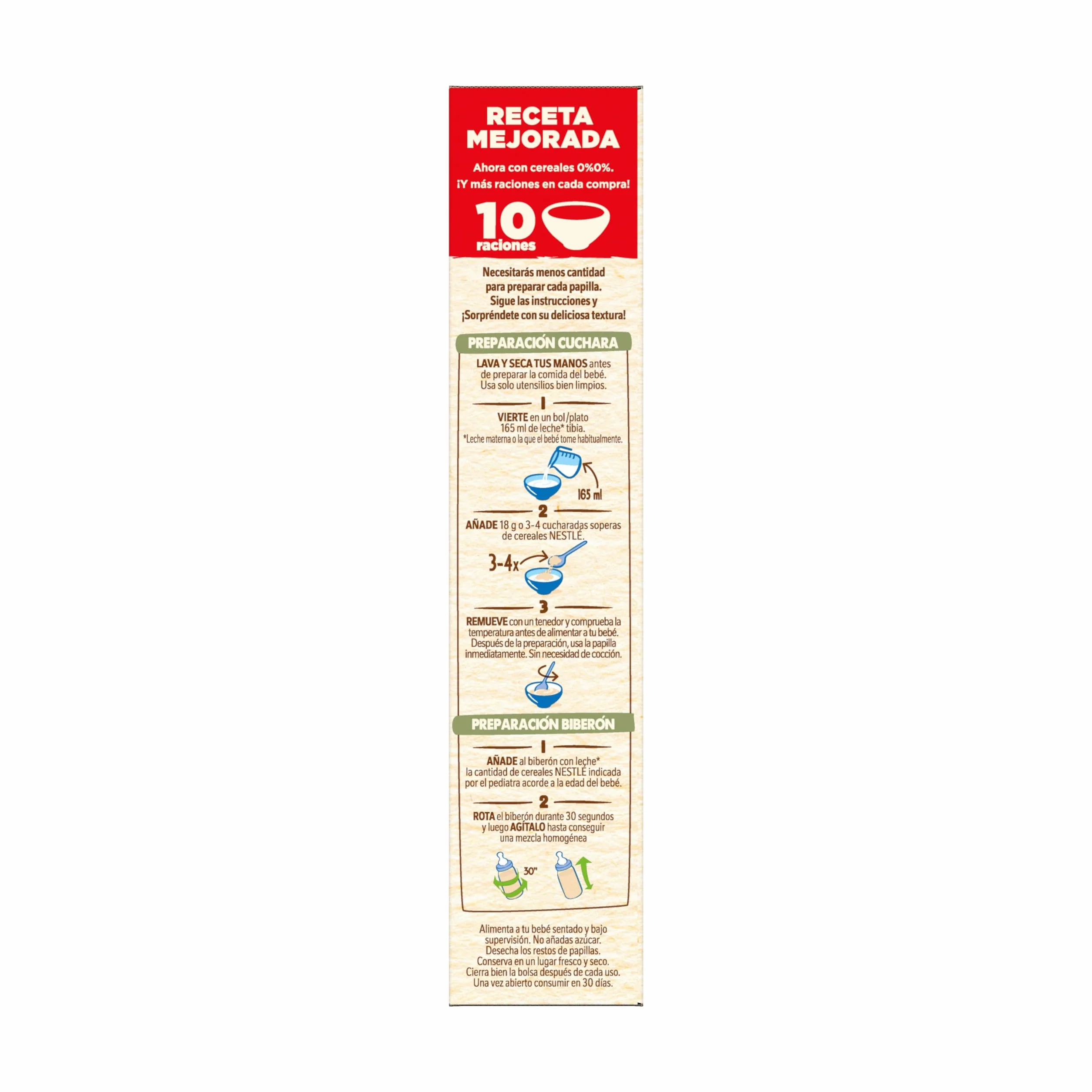 NESTLÉ Papilla Sin gluten 9x180g