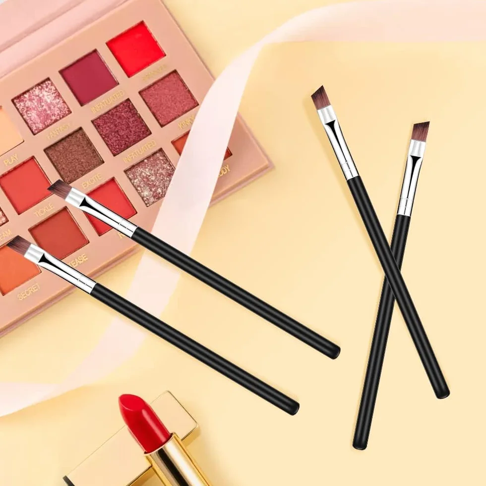 Juego de brochas para sombra de ojos, 8 PCS, brocha cosmética multifunción, brocha para delineador de ojos, brocha correctora, brochas para pestañas, brocha para polvo con ángulo biselado para cejas