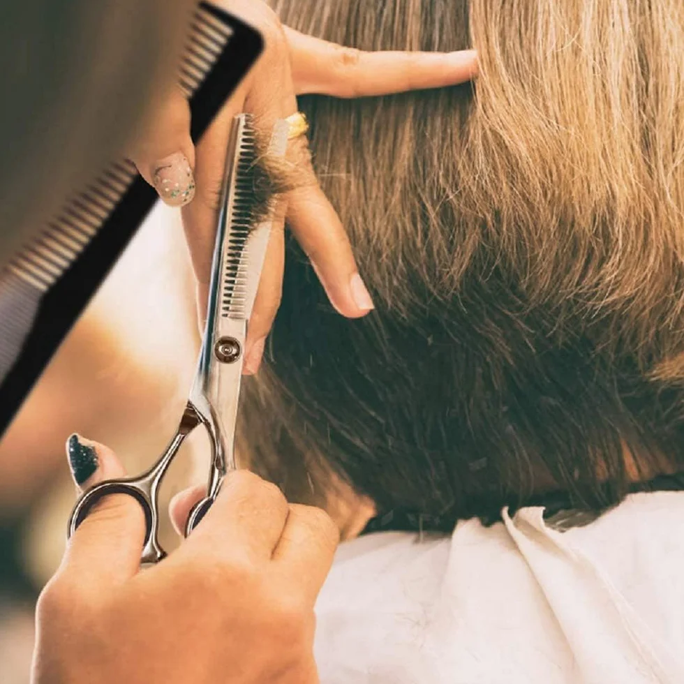 Tijeras Profesionales para Adelgazar el Cabello de Acero Inoxidable para Salón