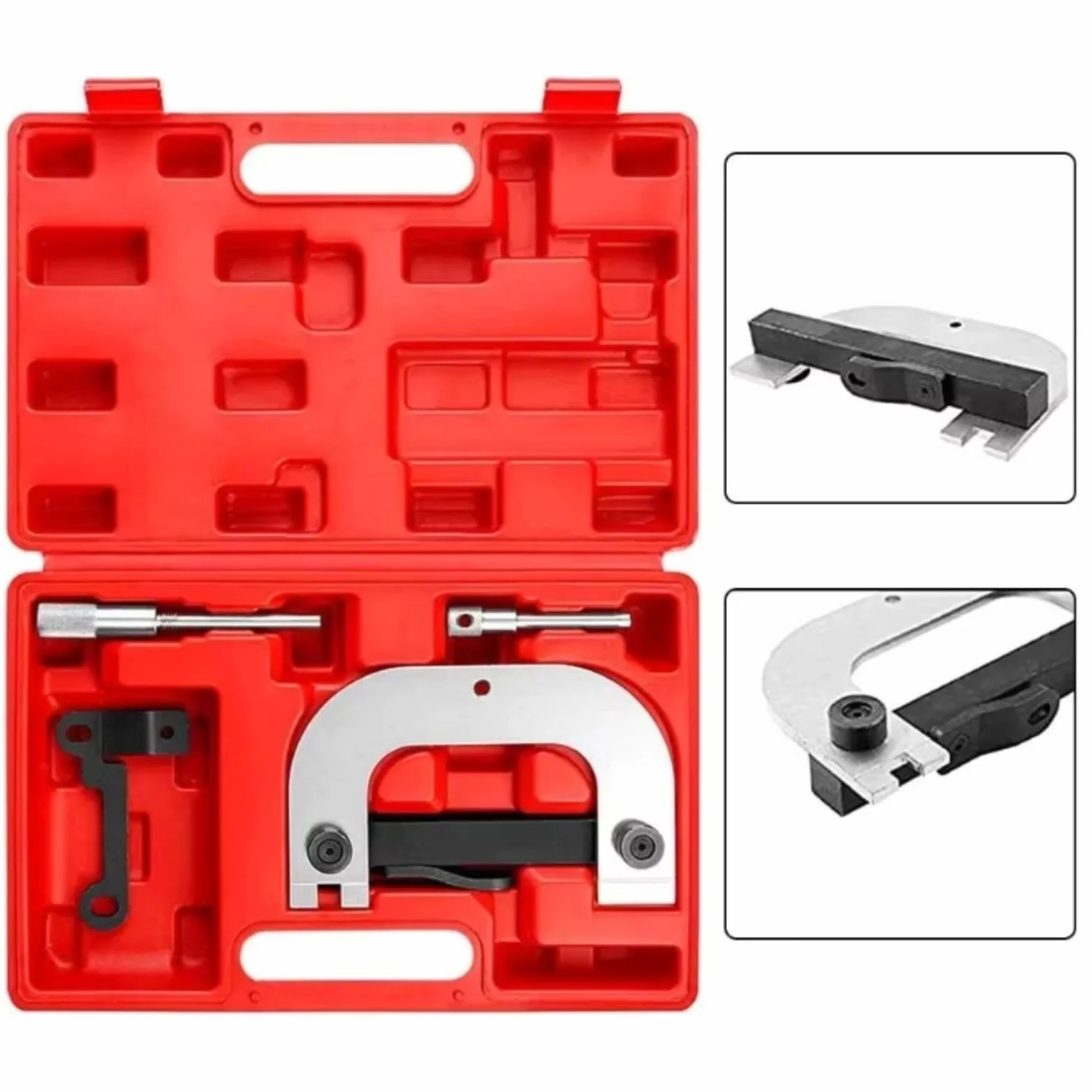 herramientas árbol levas Kit Compatible Con Opel Para Vivaro 2001 2002 2003 2004-2011 Juego Extractor Piñón Cuña Posicionamiento Árbol Levas Agarre Polea Cigüeñal Coche