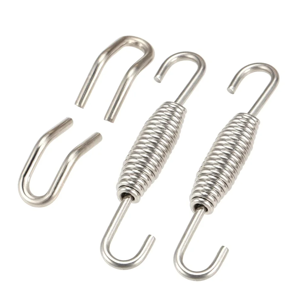 Shkalacar 38-51mm Silenciador de Escape Moto, Tubo de Escape Universal, Hexágono Reemplace con Ajuste para Motocicletas ATV