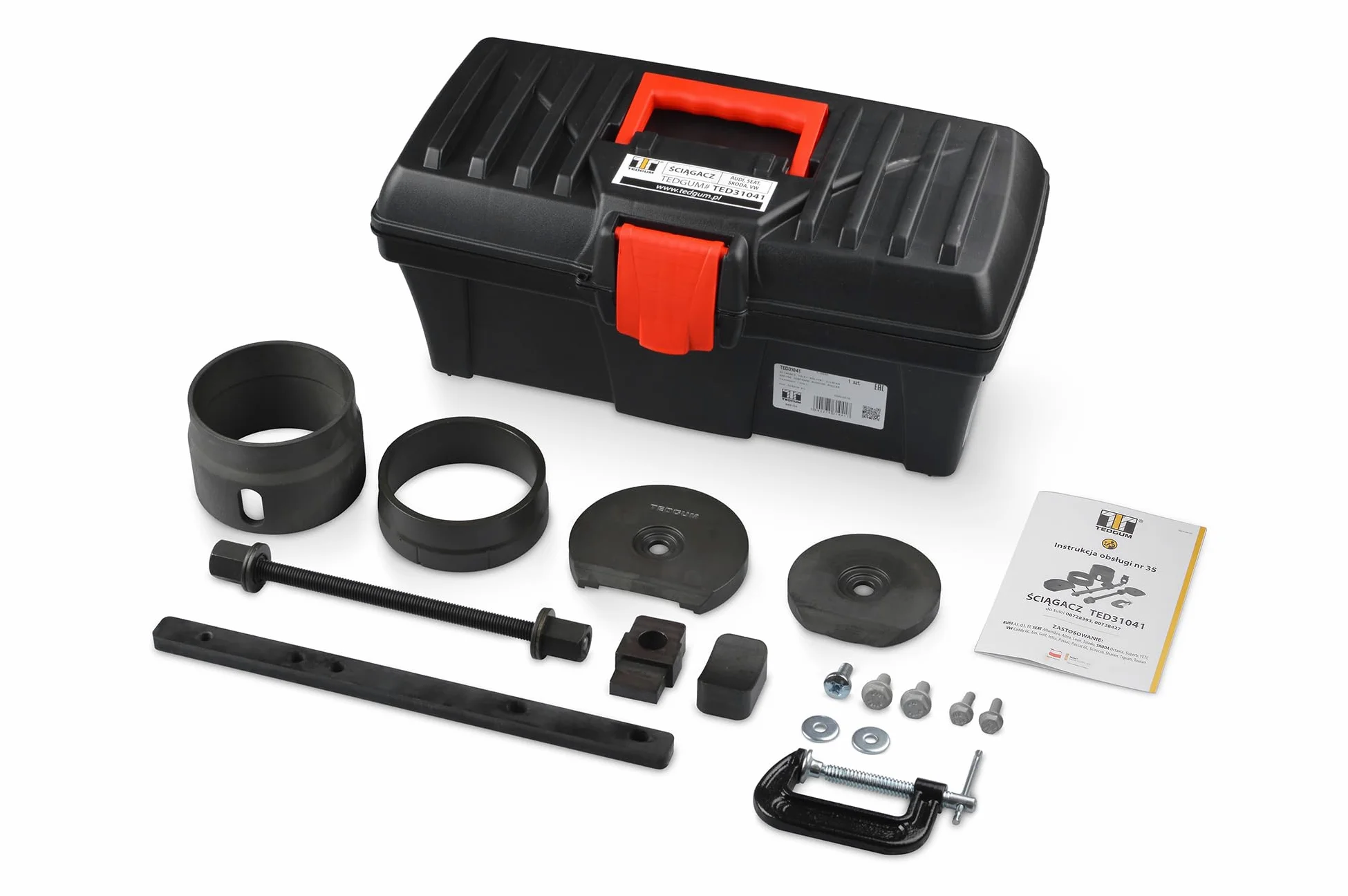 TEDGUM TED31041 EXTRACTOR DE CASQUILLOS DEL SUBCHASIS DEL MOTOR