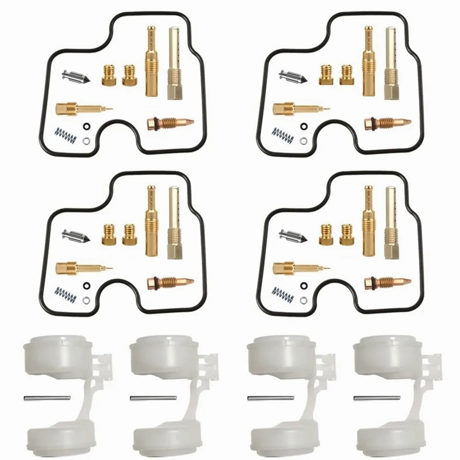 Kit Reparación Carburador para CB600 para CB600F para PC36 2002-2006 | Kit de repuestos para carburador de motocicleta(Repair and float)