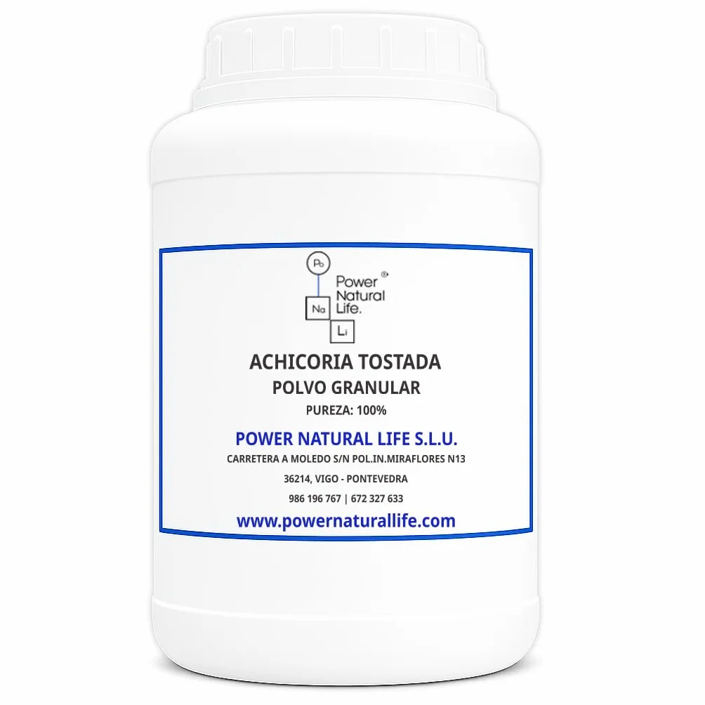 Achicoria Tostada Polvo Granular 1 kg Sin Cafeína Sucedáneo del Café Natural Sin Gluten Apta Cafetera e Infusión