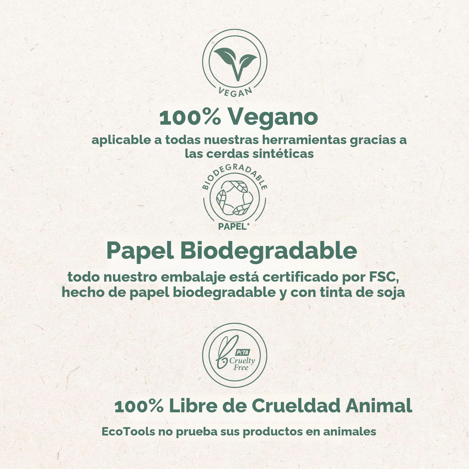 ECOTOOLS Set de brochas para maquillaje