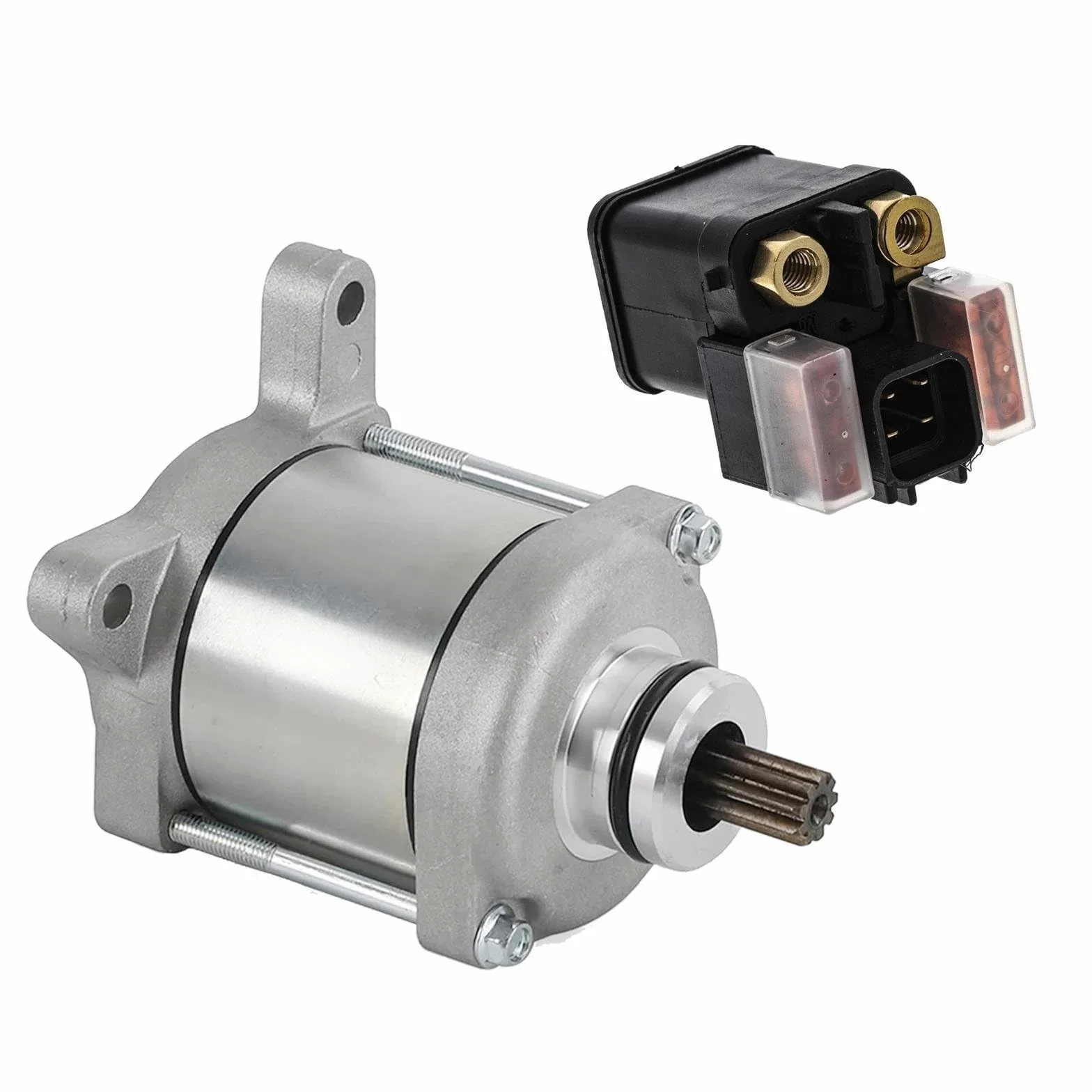 Motor De Arranque Y Relé Solenoide Motocicleta Para CRF450R CRF450RX 2019-2023 (31200-MKE-A71 35851-MKE-A11)
