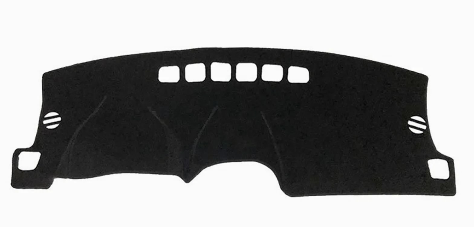 FUNFOB Almohadilla Parasol Alfombrilla Protectora Salpicadero Coche para Jeep para Compass 2007 2008 2009 2010 2011 2012 2013 2014 2015 2016 MK1 MK49 LHD Cubierta Estera del Tablero (Color : Negro)