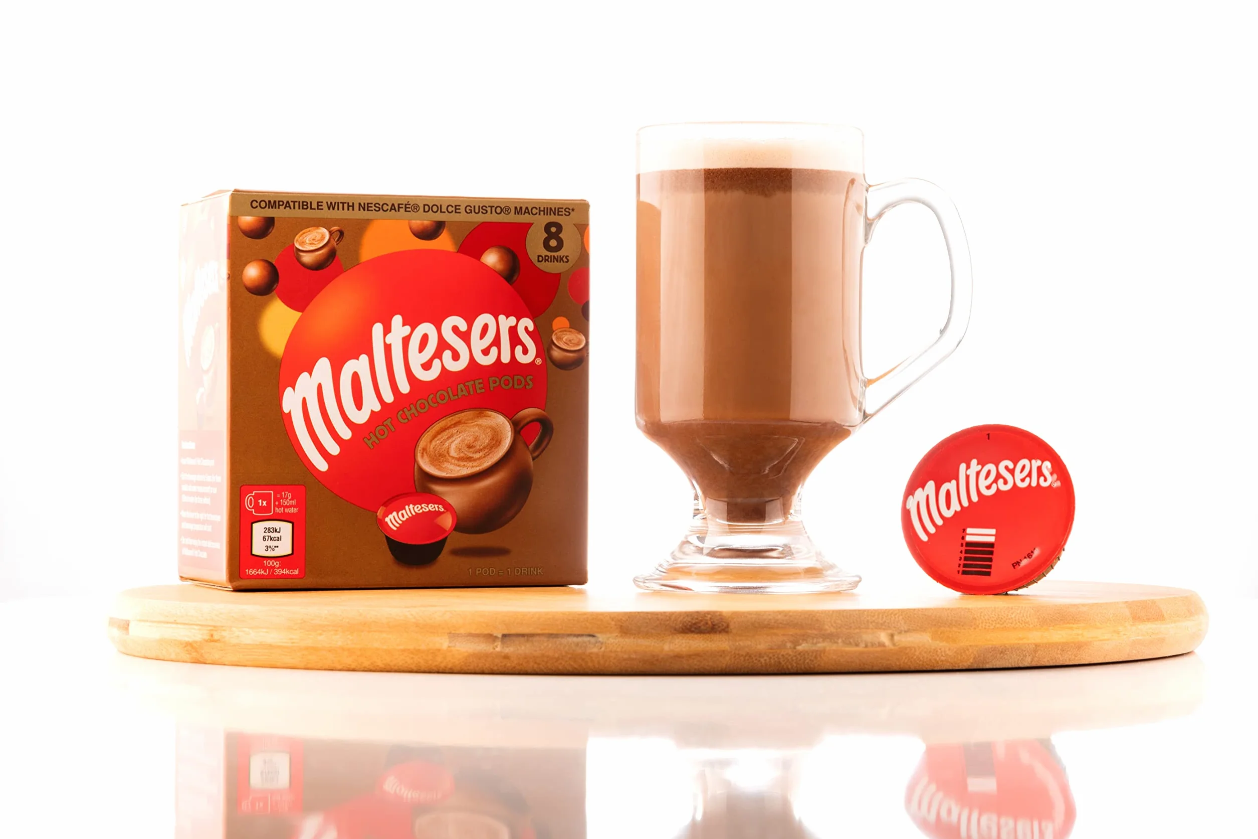 Cápsulas de Chocolate Caliente Compatibles Dolce Gusto Mars Twix Milkyway 24 Unidades