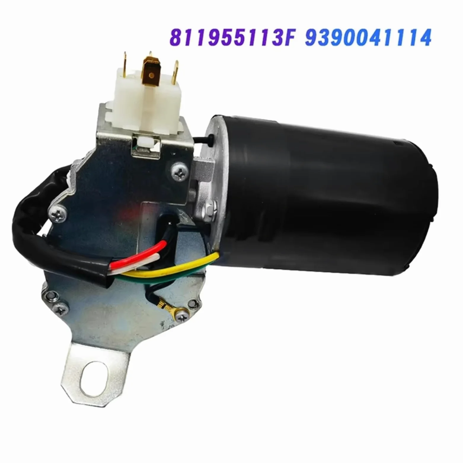 Motor del limpiaparabrisas para Combi 1800 1987-1998 Motor del limpiaparabrisas Delantero del Coche 811955113F 9390041114 Cristal