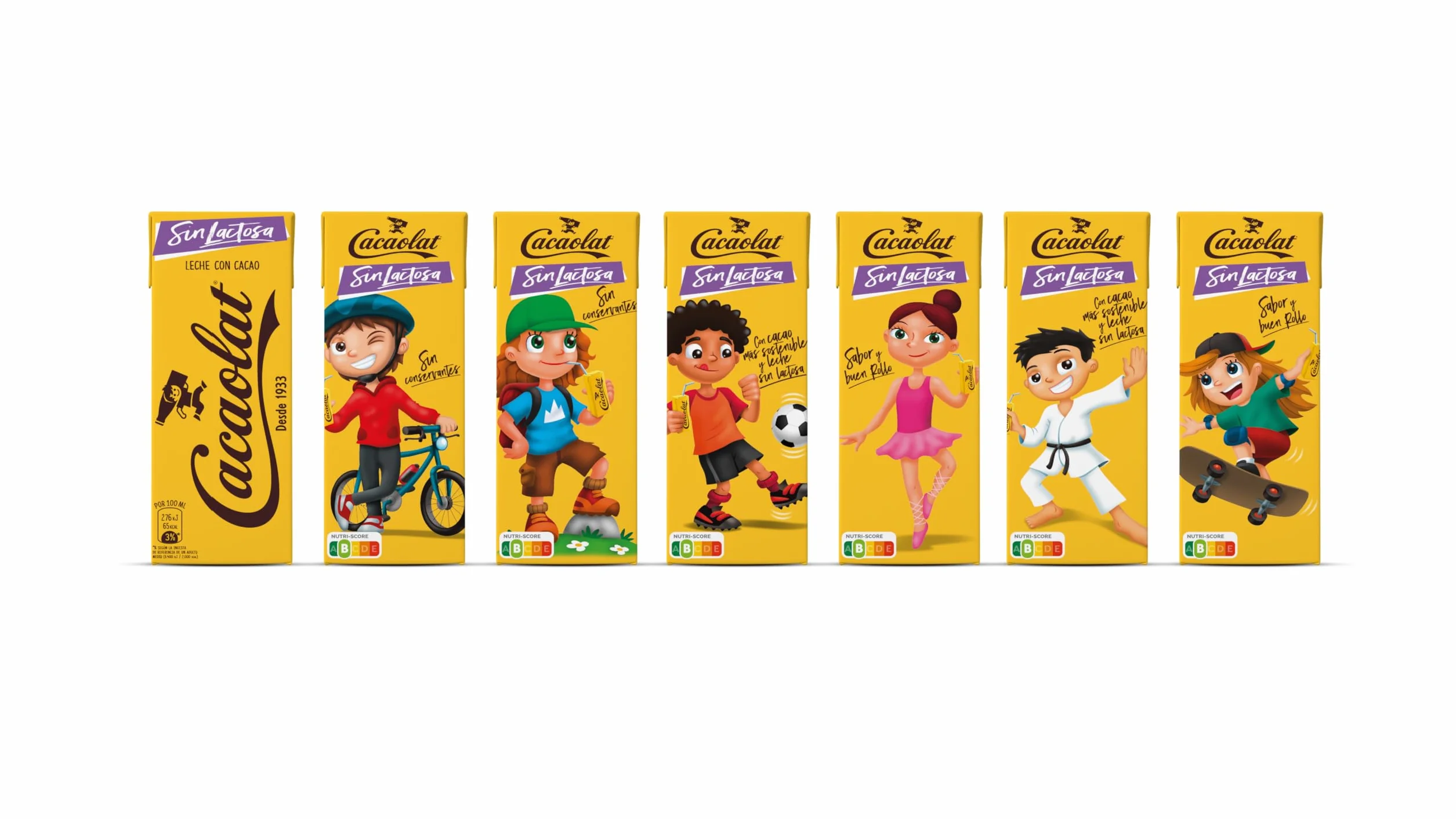 CACAOLAT batido de cacao Minibrick sin lactosa x6