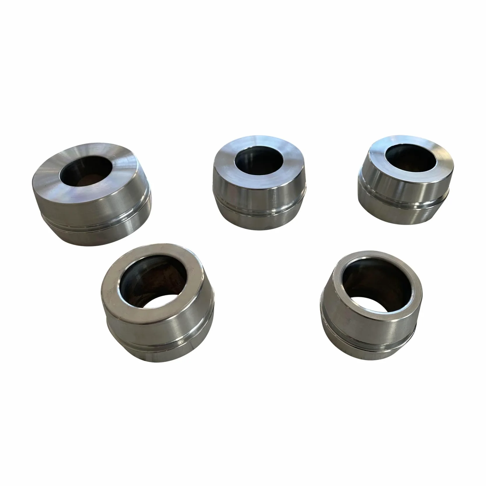 Juego de Conos cónicos para equilibradora de Ruedas con Eje de 40 mm, de 52,5 mm a 90,2 mm (2,07 a 3,55 Pulgadas), 5 Unidades, Accesorio para reparación de neumáticos