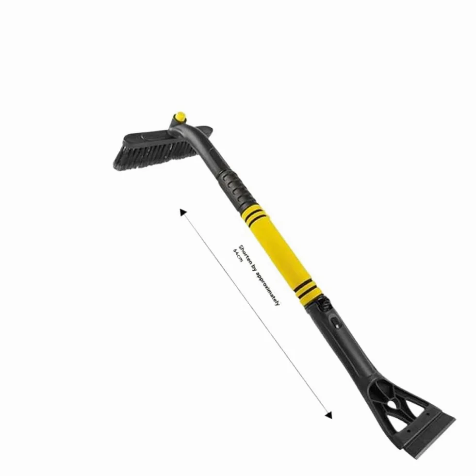 Cepillo De Nieve Y Raspador De Hielo Extensible con Herramienta Giratoria 360 Grados para Parabrisas De Coche
