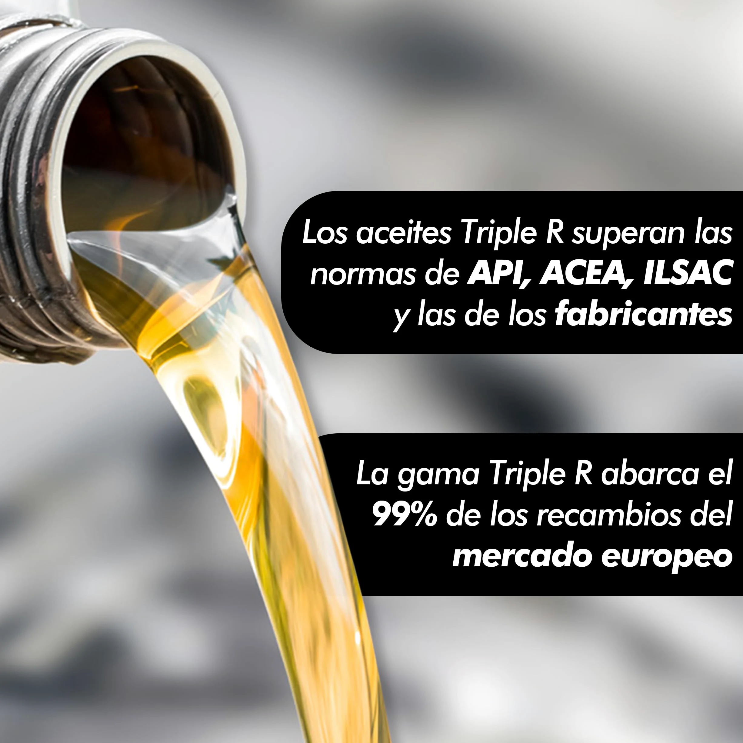 Carlube Triple R 5W-30 VW Aceite Totalmente Sintético R-TEC 22 para Porsche, Volkswagen y BMW, ACEA C3, API SP