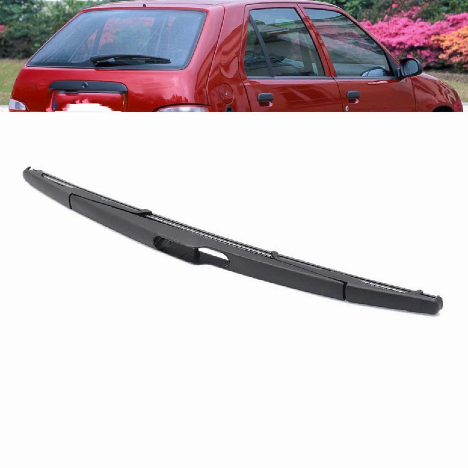 Escobilla limpiaparabrisas para Citroen Saxo 1999-2003, escobillas limpiaparabrisas traseras de 14 "