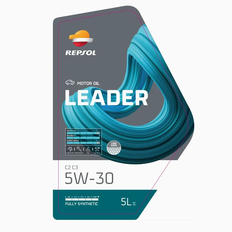 REPSOL Aceite de motor 5W-30 Leader aceite ACEA C2 ACEA C3 API SN API CF C2 C3 5L Compatible con OPEL Corsa C Hatchback X01 Astra G CC T98 Astra G Caravan T98 Zafira A Monovolumen T98 Astra F CC T92