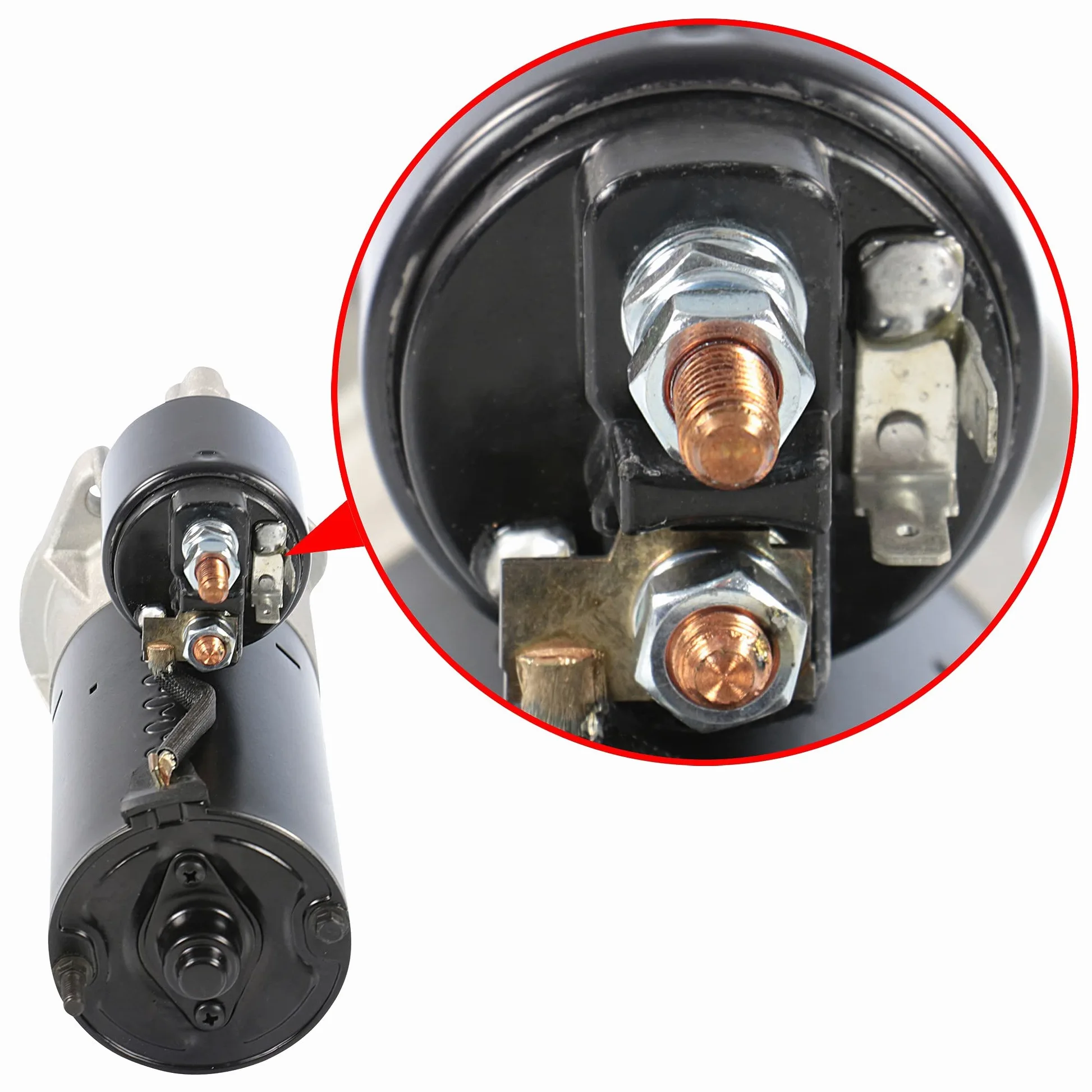 BESTPRICE Motor de arranque 12V 1, 8 kW Compatible con AUDI 80 B3, 80 B4, 90 B3, A4 B5, A4 B6, A4 B7, A6 C4 (4A2), A6 C4, CABRIOLET B3 (8G7), SKODA SUPERB 1, VW PASSAT B5, PASSAT B5.5,