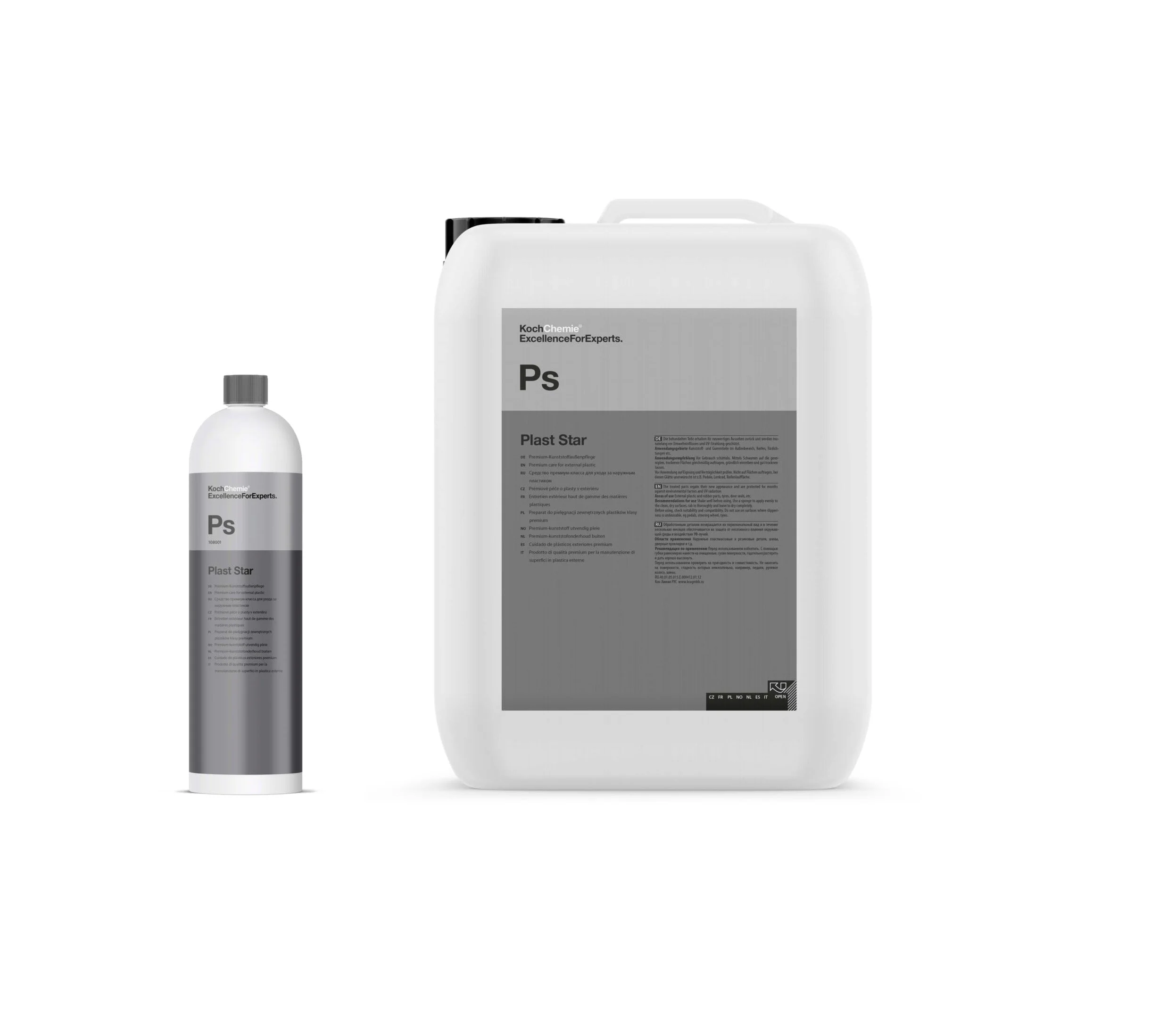 Koch Chemie Plast Star 173010 - Sin aceite de silicona, 10 l