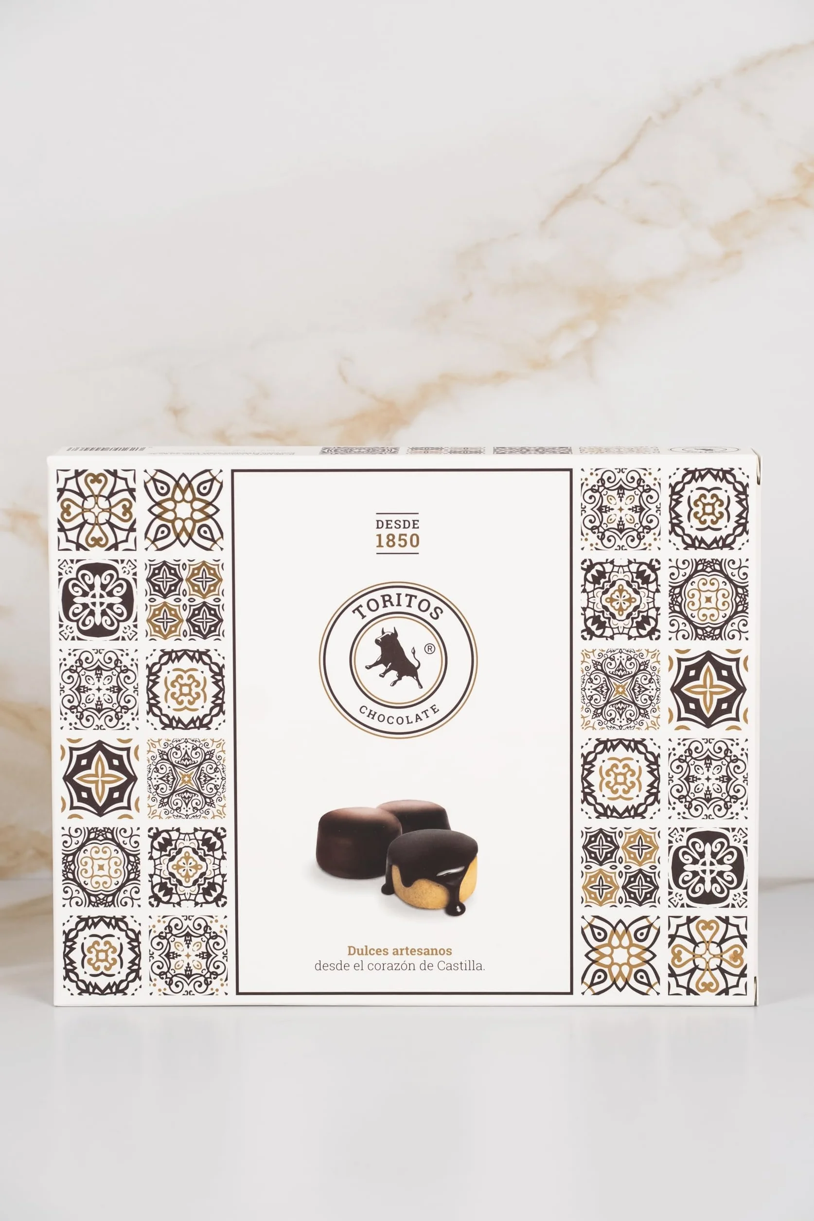 El Toro Estuche 300g Toritos de Chocolate Negro Artesanal Valladolid Tordesillas
