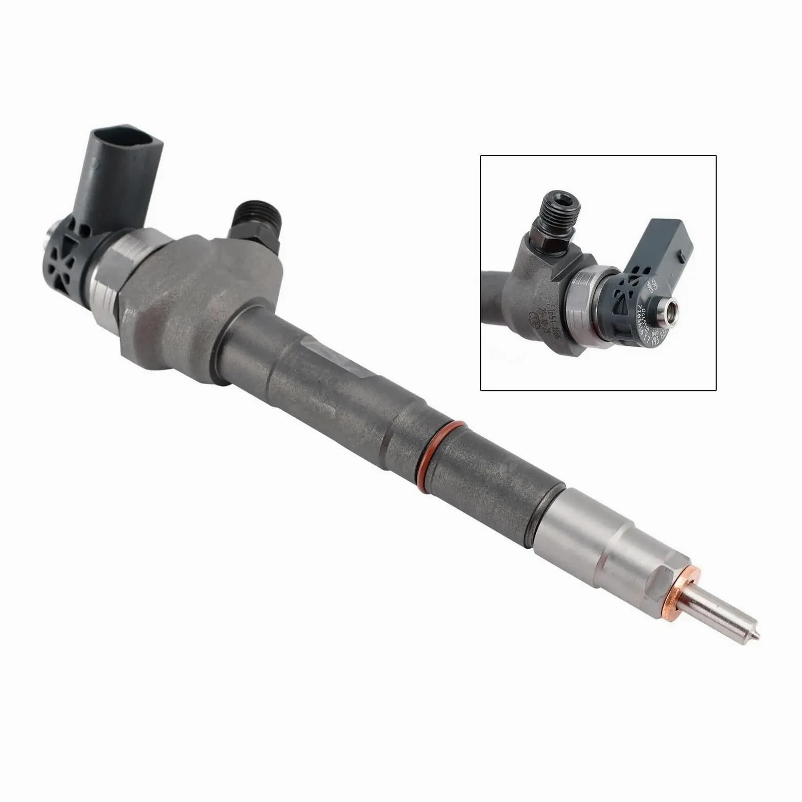 Genérico Boquilla del inyector del Coche 1 ud./4 Uds. Inyector de Combustible para VW para Audi Seat para Skoda 2,0 TDI 0445110646 0445110369 Mantenimiento(4pc)