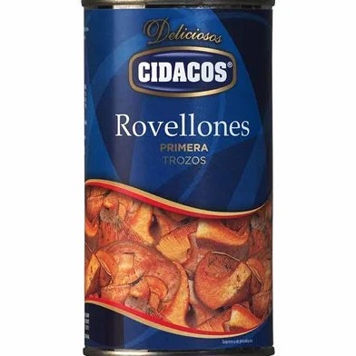 Cidacos Rovellones Trozos Setas 350 Gramos