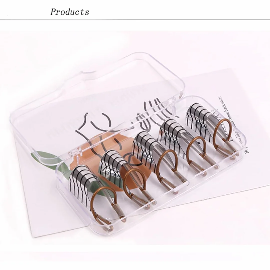 SURALIN Plantillas de Uñas Reutilizables Lámina Plateada UV Paquete de 10