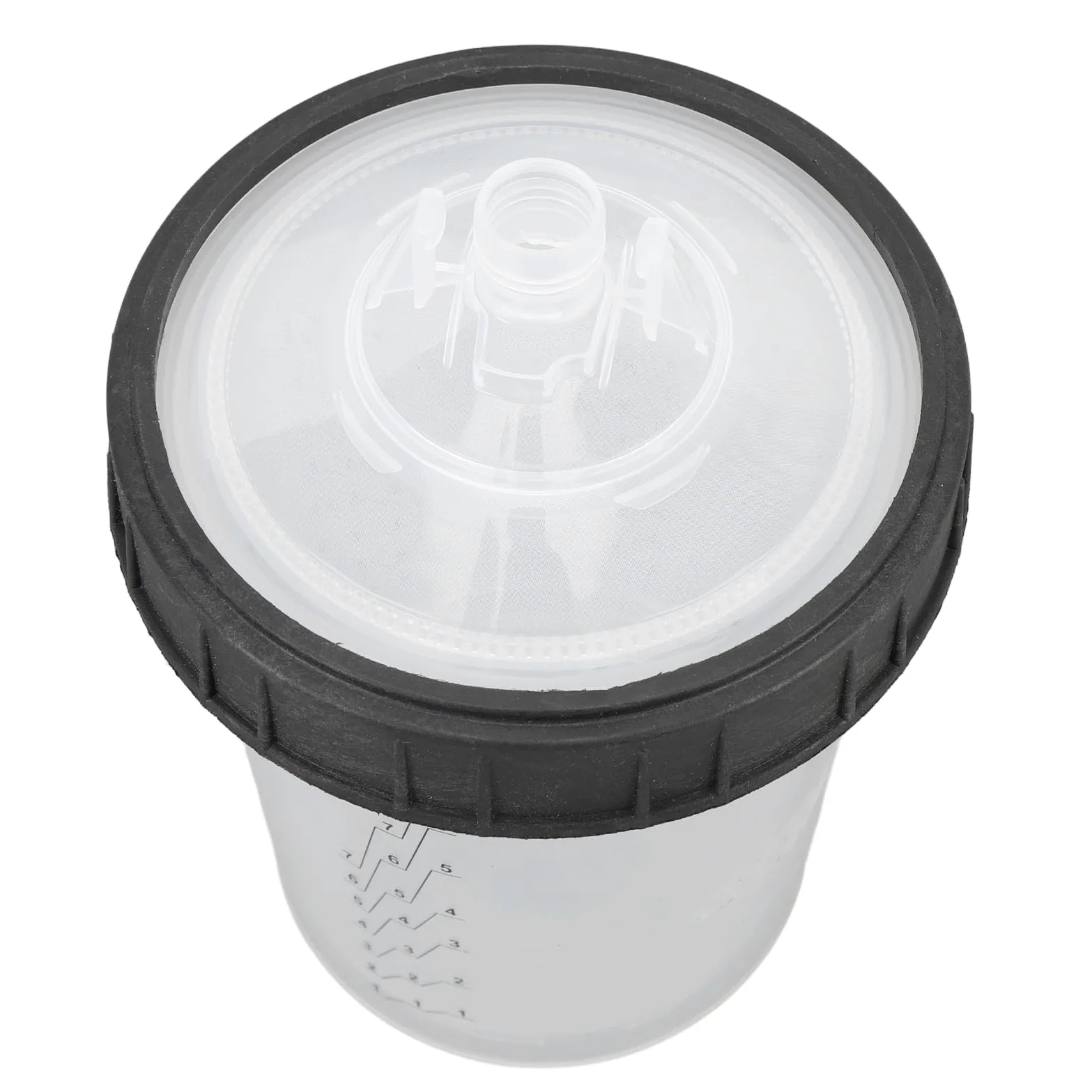 Generic Juego de Vasos Desechables para Mezclar Pintura en Aerosol, a Prueba de Fugas, Multiusos, Evitan la Disolución de la Pintura, Vasos para Pulverizadores de para Automóviles (0-810ML/0-28OZ