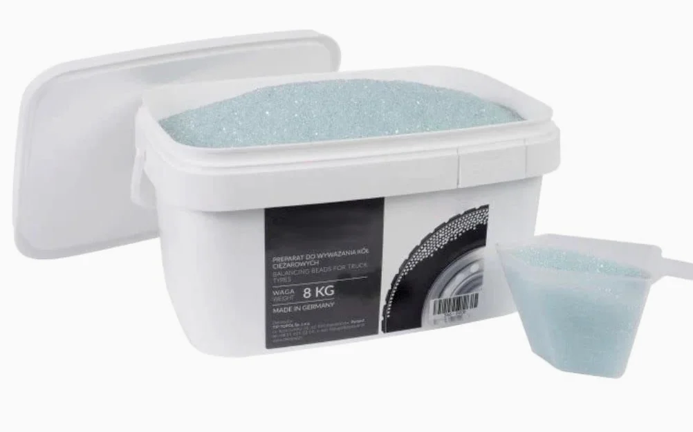 POLVO DE EQUILIBRADO DE RUEDAS SIN DEGRADACION ARENA PARA EQUILIBRAR 10KG