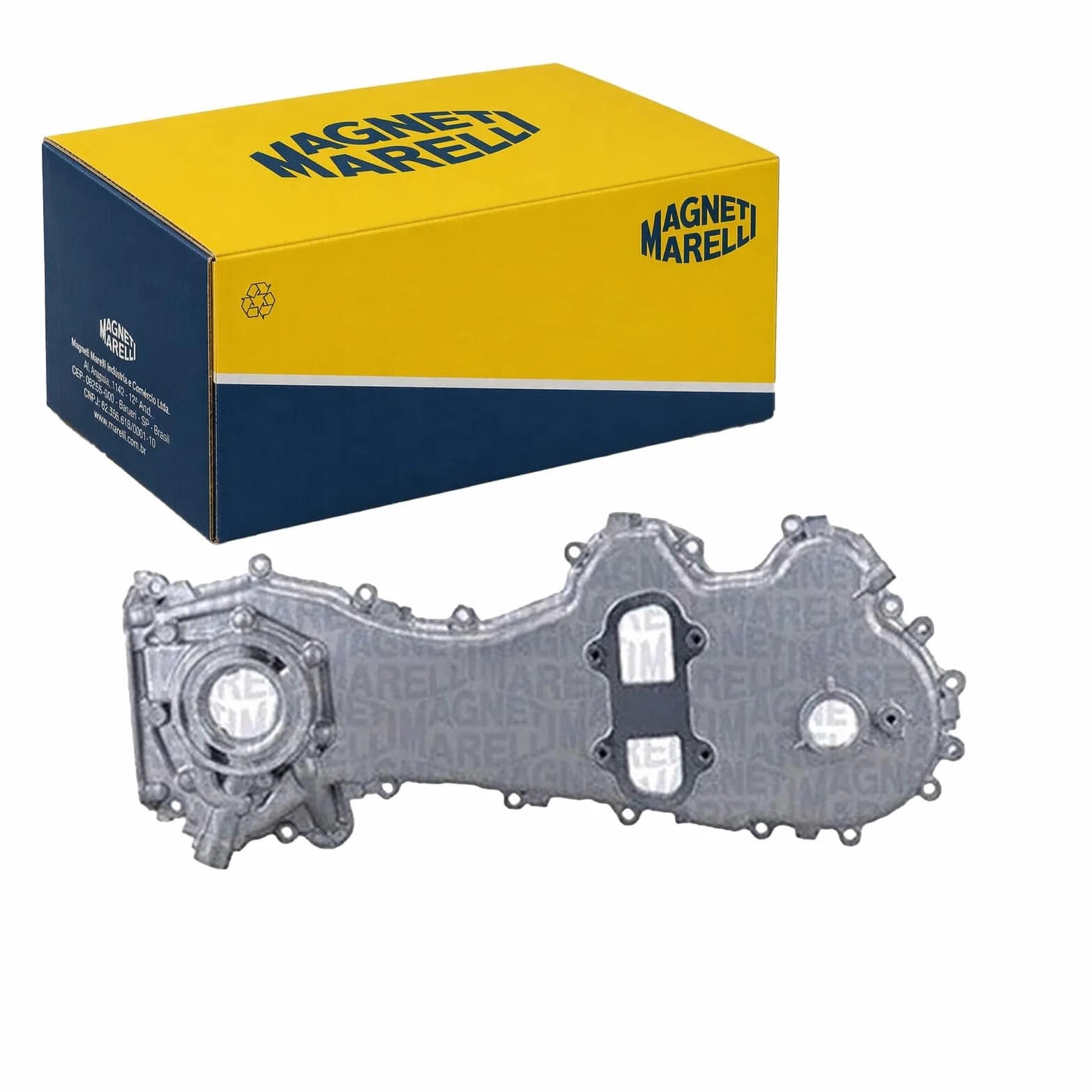 MAGNETI MARELLI 351516000012 Bomba de aceite para motor compatible con Opel Corsa D Hatchback S07 1001G7 1538742 1136085E00 | 351516000012 / OP0012 apto para Mito Aveo Citroen