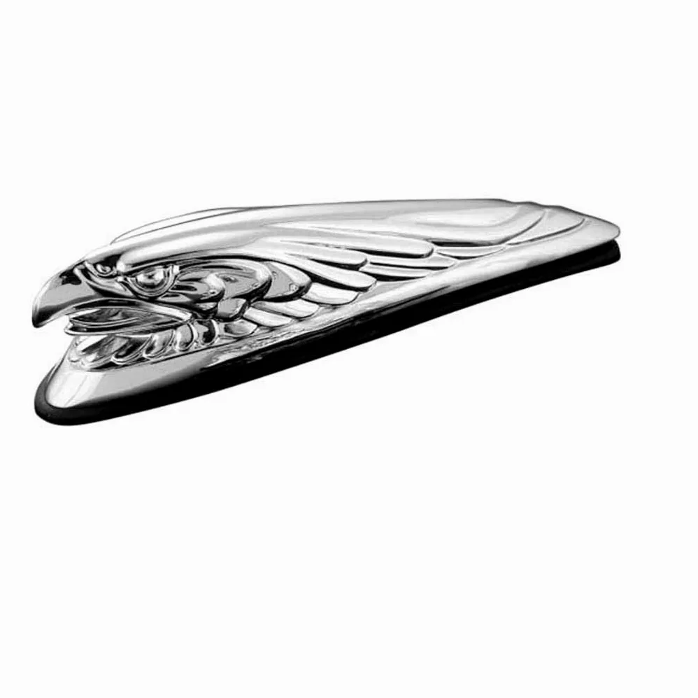 Friso Adorno Águila Moto Custom Universal Metal Cromado