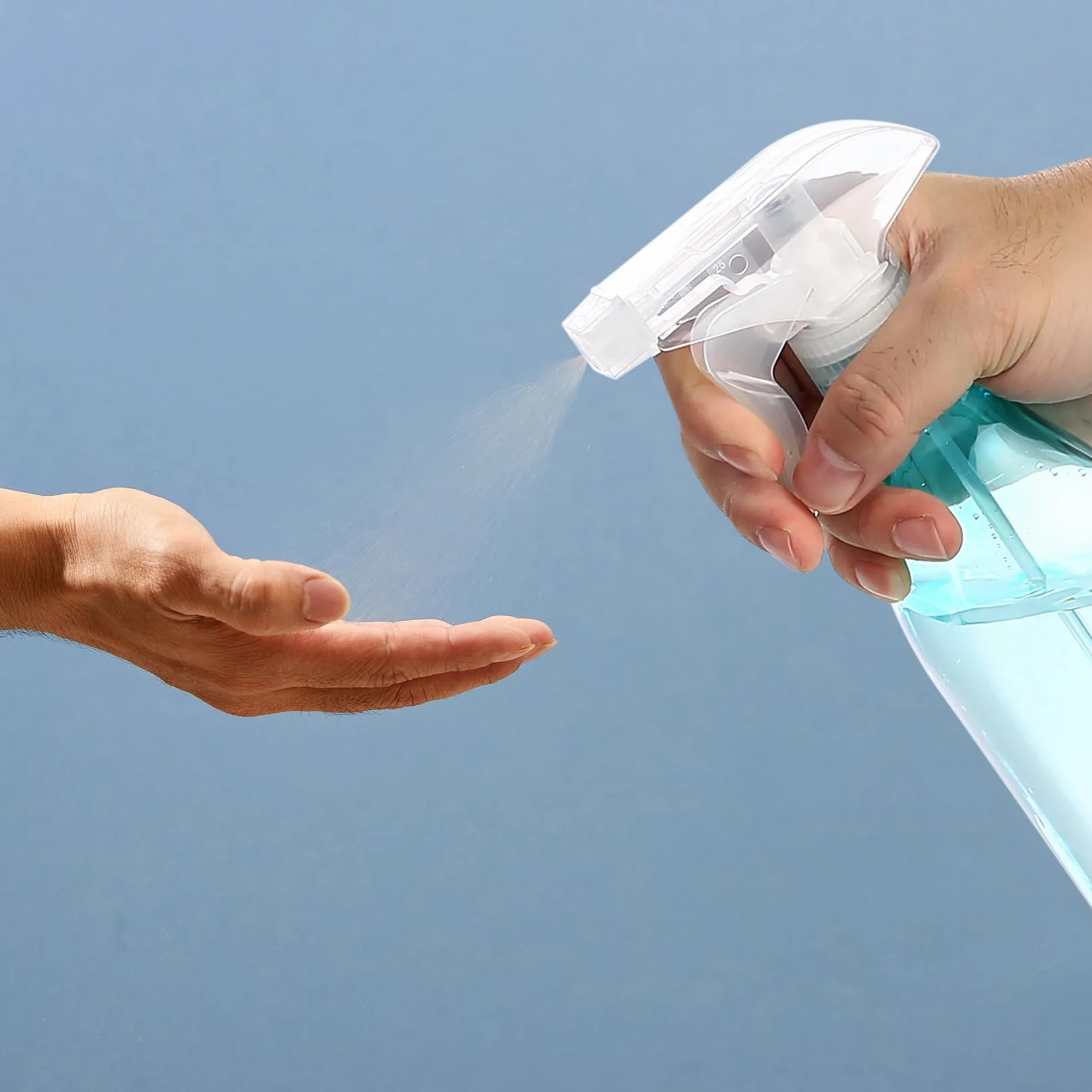Botellas de Spray 450ml 2 Pzas Pulverizador de Agua para Plantas Plástico Recargable