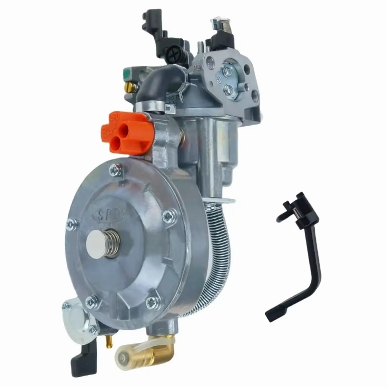 Carburador Kit Estranguladores Manuales Para Generador GX200 170F De 2,8 KW GX160 168F Carburador De Combustible Dual Kit De Conversión De GLP A NG