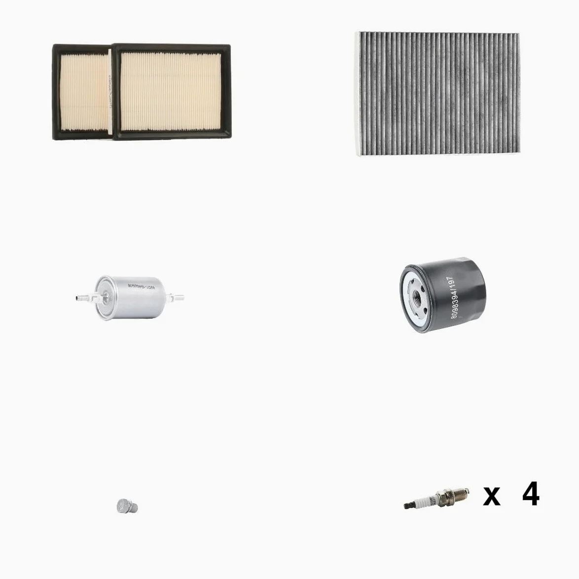 RIDEX 4682P6049 Kit de servicio con válvula bloqueo de retorno Gasolina