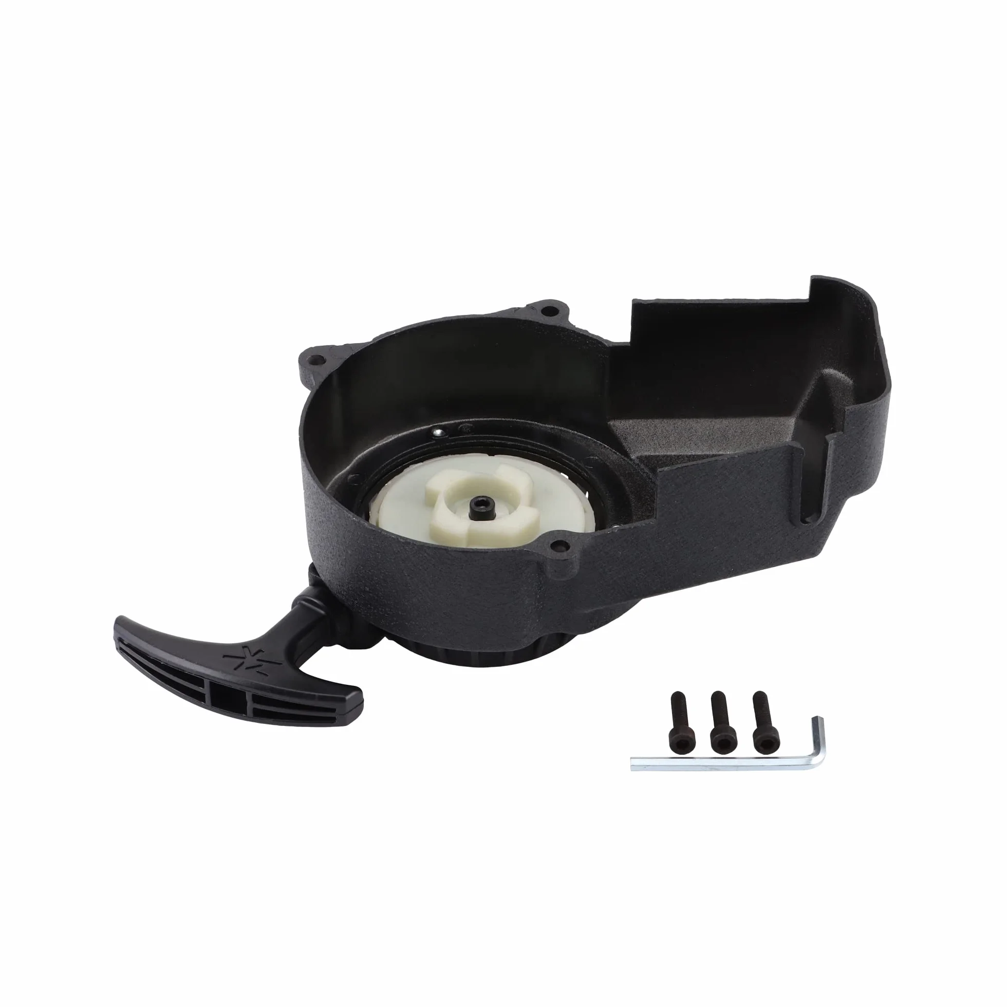 WOOSTAR Arrancador de Retroceso Reemplazo para 47cc 49cc 2 Tiempos Pit Bike ATV Quad Scooter Ciclomotor Negro