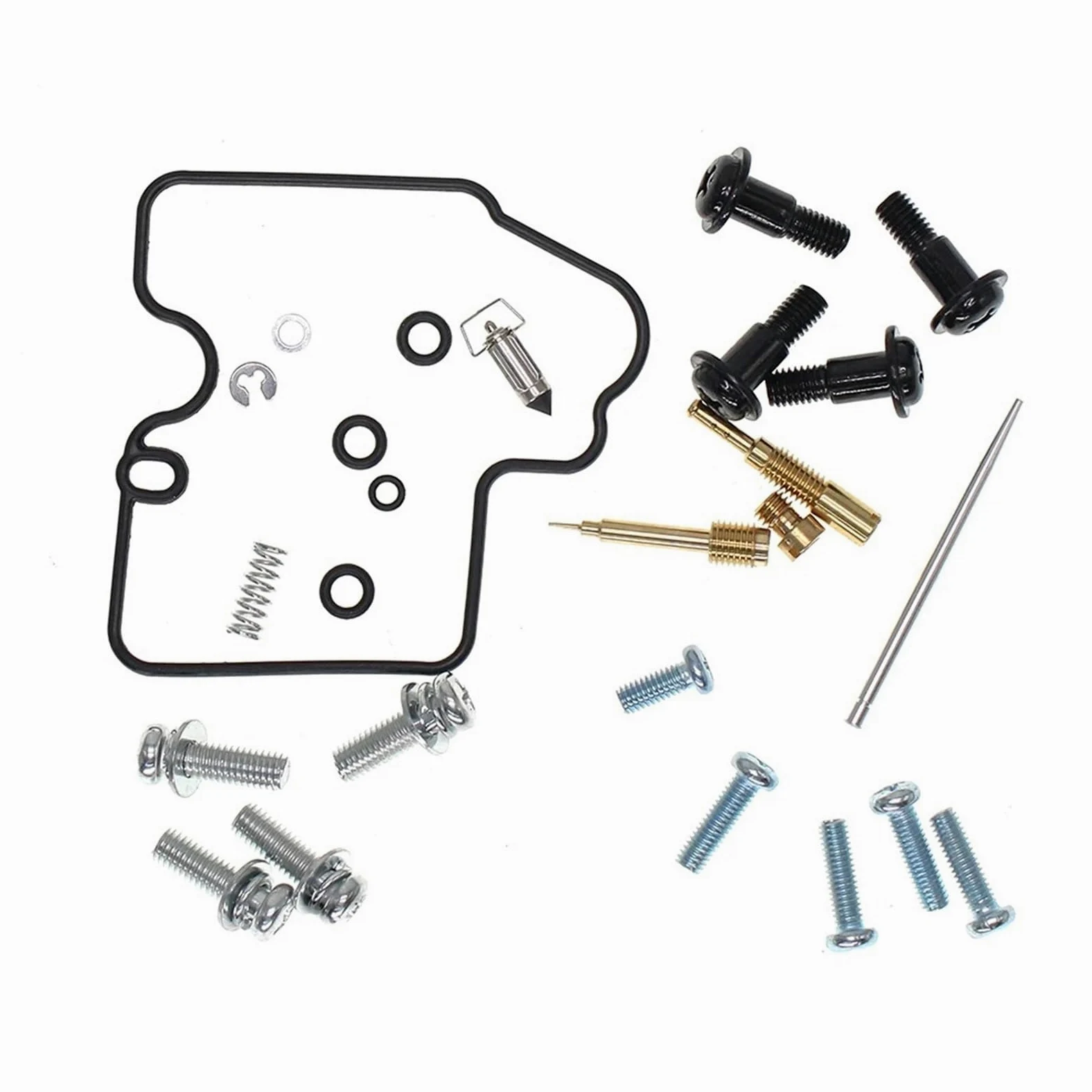 Kit De Reparación Carburador para YZF para R6 1999-2002 4 Juegos Juntas Flotador Aguja