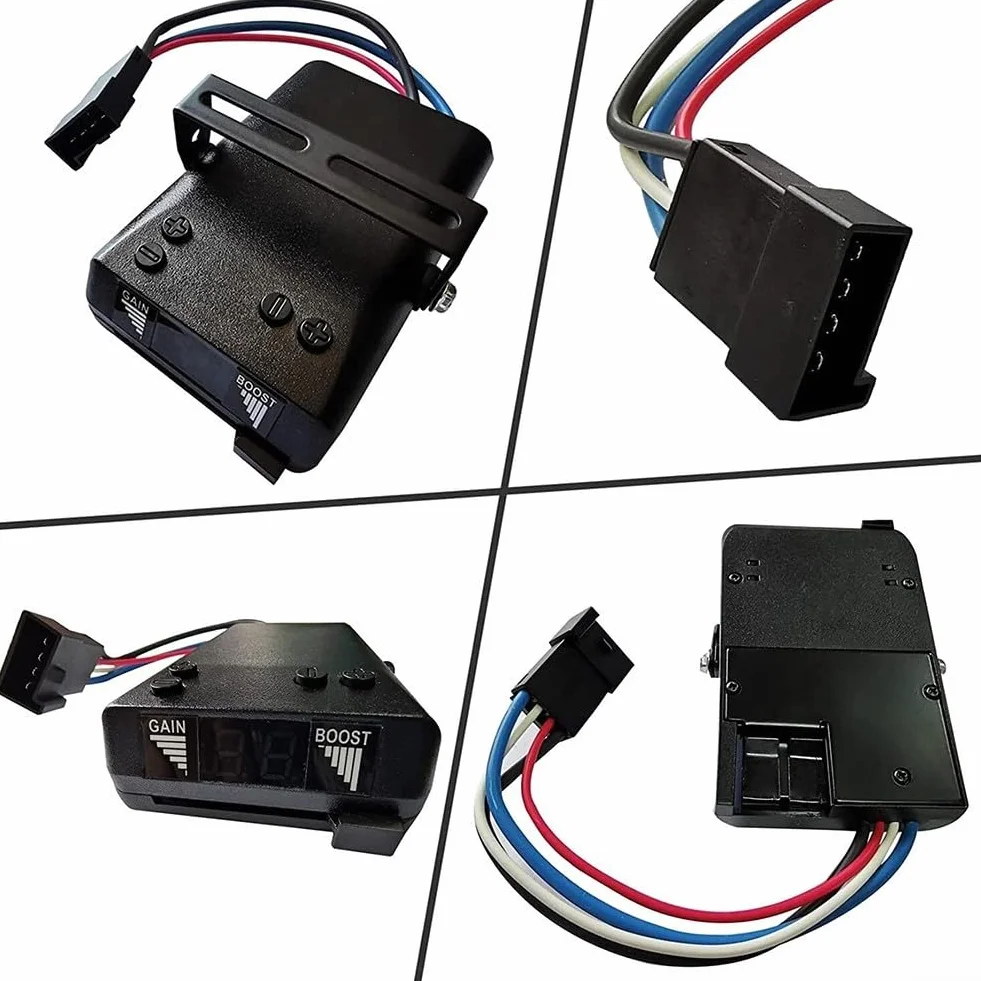 Controlador electrónico de freno para remolques, con control proporcional y cableado fácil de instalar