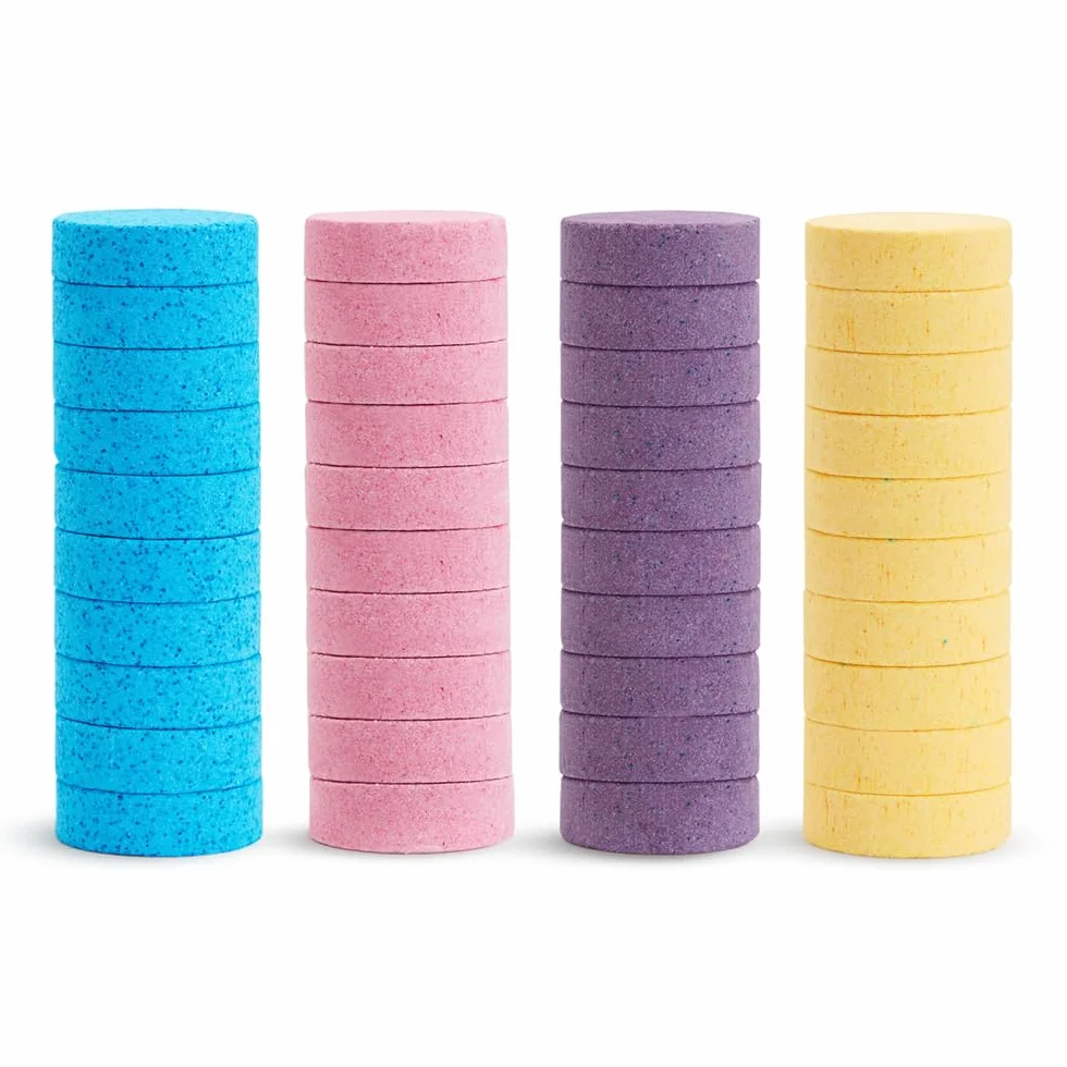 Munchkin Colour Buddies Bombas de Baño para Bebé Dispensador de Juguetes Pack de 40
