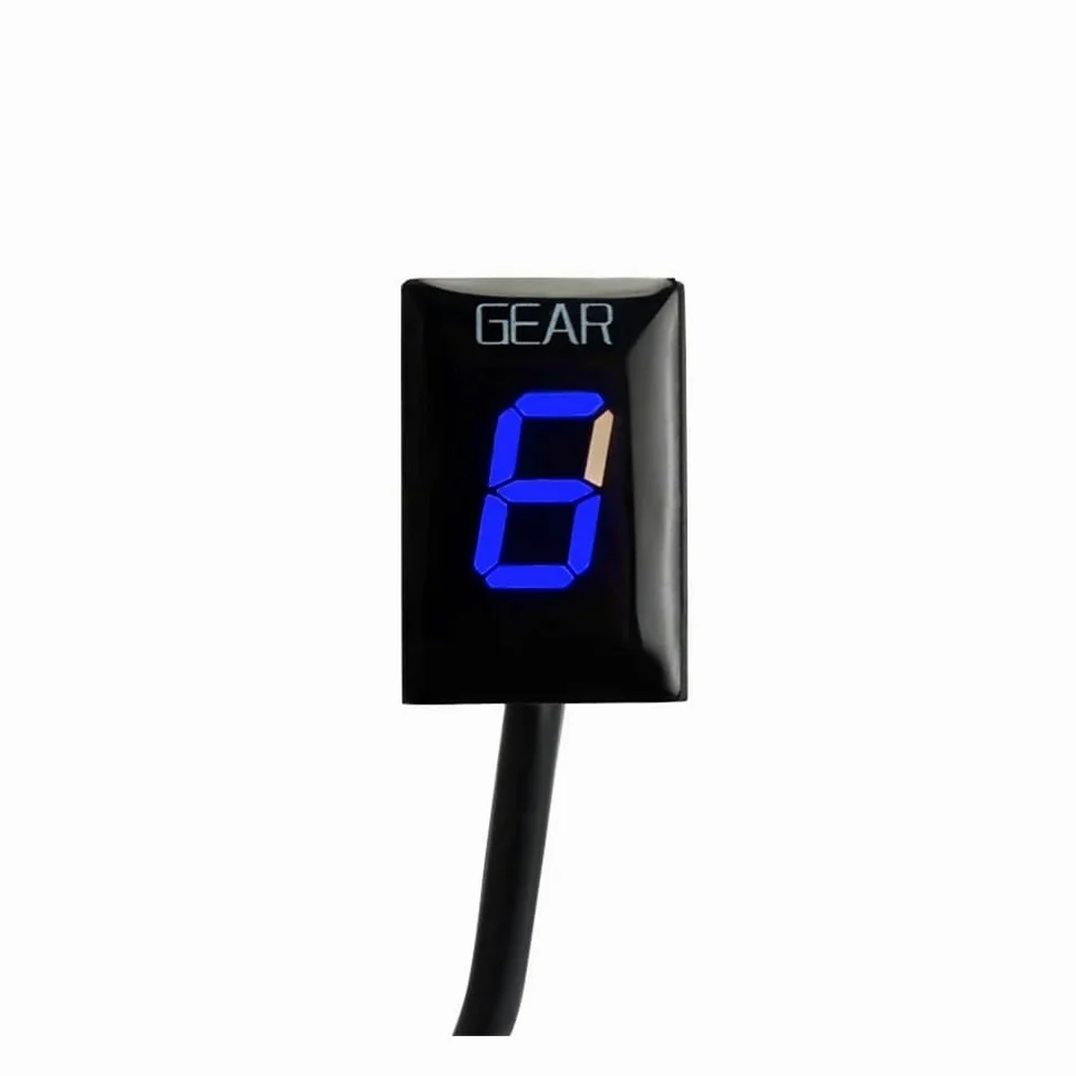 Pantalla Engranaje indicador Digital Indicador De Marcha para Yam&aha YZF-R1 R6 R6S Fjr1300 Fjr 1300 FZ400 Bolt Bt1100 para Bulldog para Accesorios De Motocicleta para Dlverslon