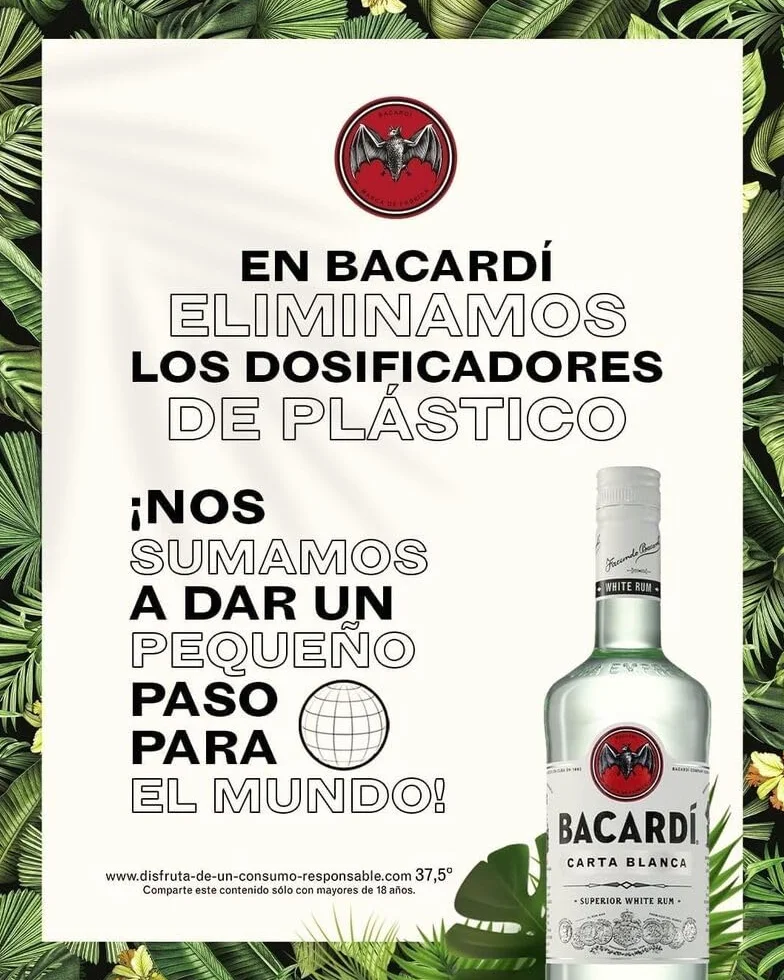 Ron BACARDÍ Spiced 35% 70 cl 700 ml licor envejecido en barrica con aromas naturales y especias